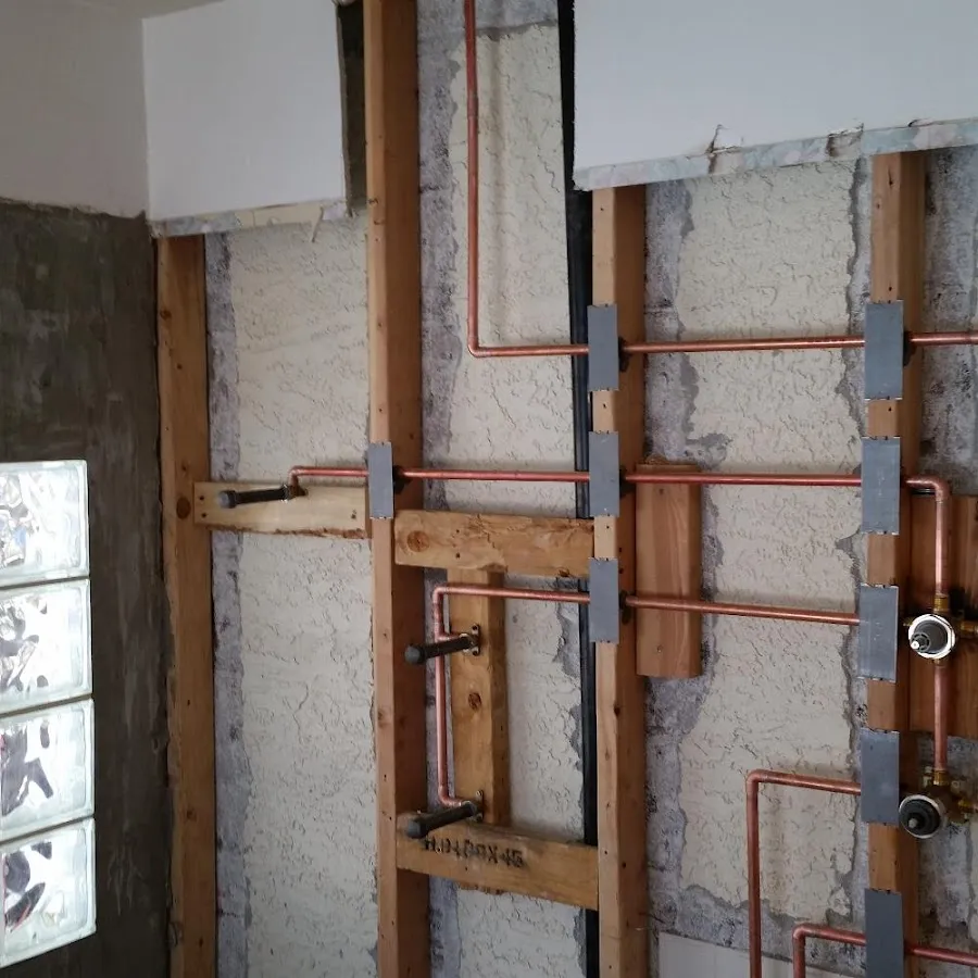 Copper pipe installation for Repiping in Larkin